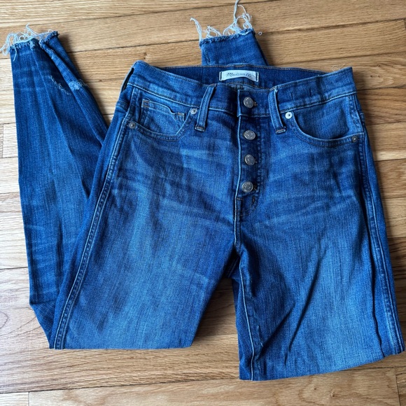 Madewell Straight Jeans - Picture 1 of 4